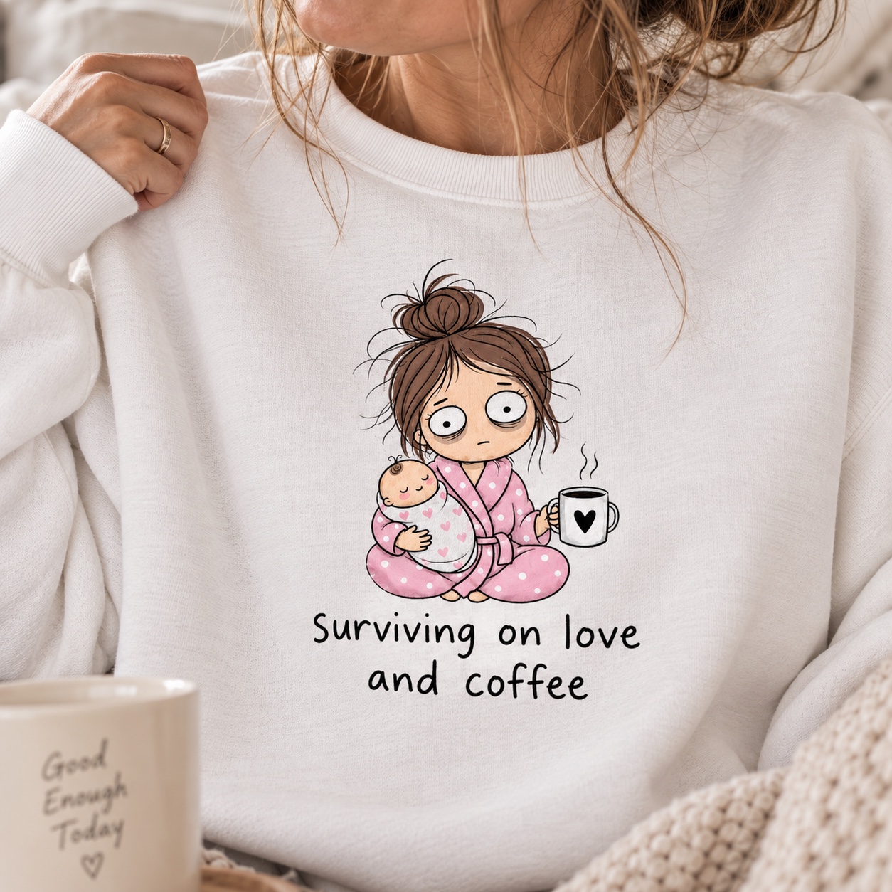 EverMama motherhood sweatshirt